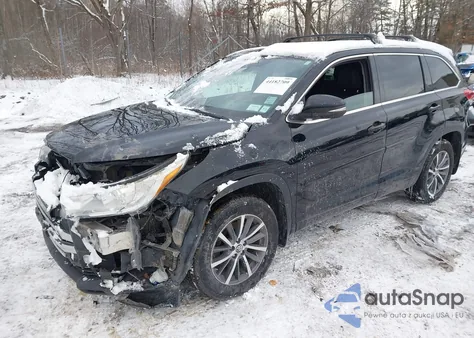 2017 Toyota Highlander Xle from USA, damaged, VIN 5TDJZRFH4HS391111